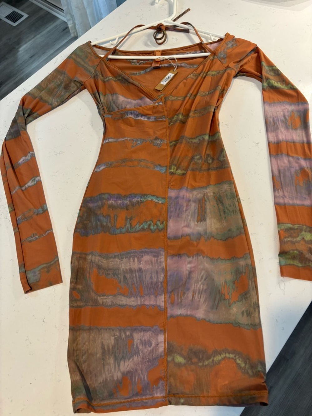 Skims Summer mesh dress- new with tags- FLAWED
